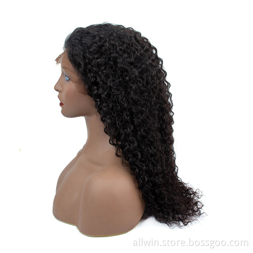 180% Density Human Lace Front Wigs, 10A Grade Silky Straight Pre Plucked 13x4 13x6 Transparent Frontal Raw Indian Hair Wig